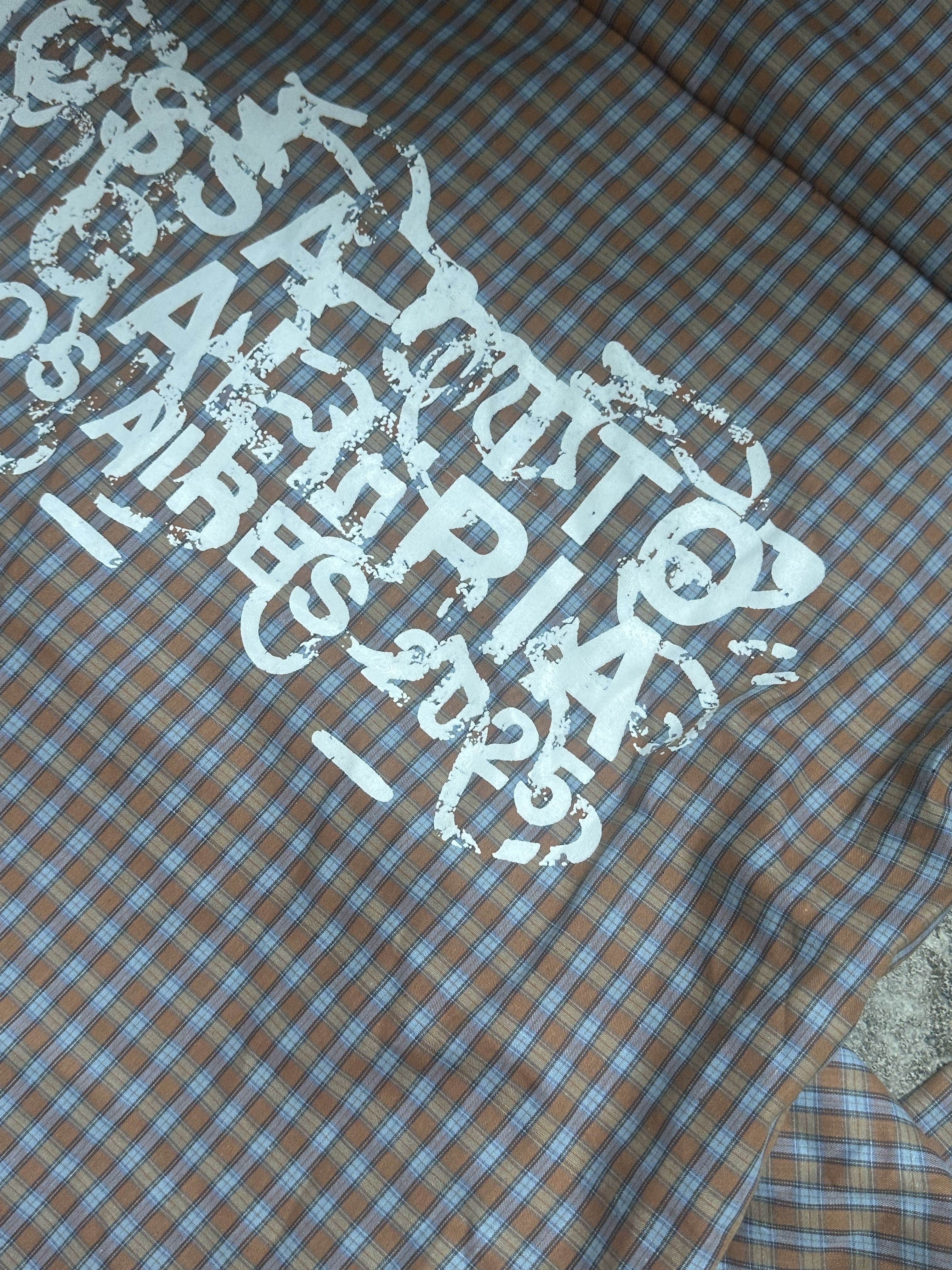 CAMISA NARANJA/CELESTE - Image 3